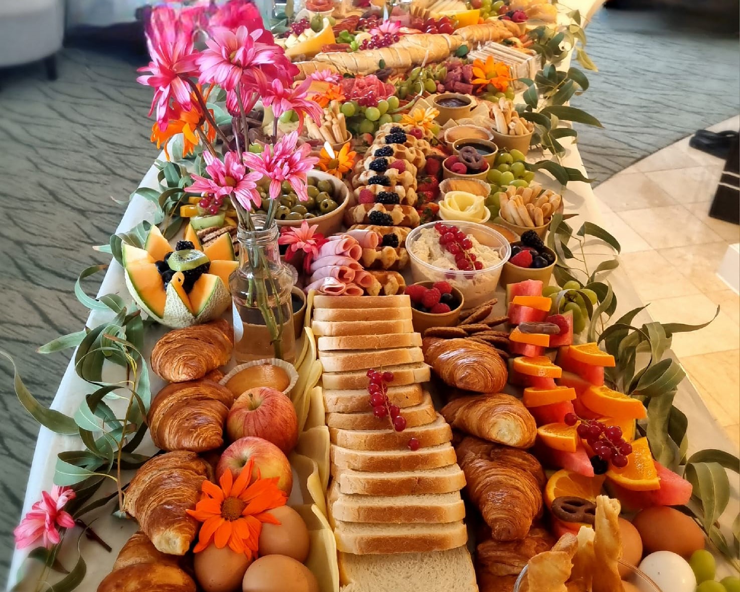 Aruba private Chef Brunch Grazing Table